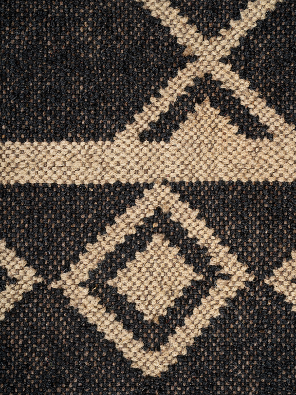 The Desert Emblem Rug - additional product view showing the wool rug