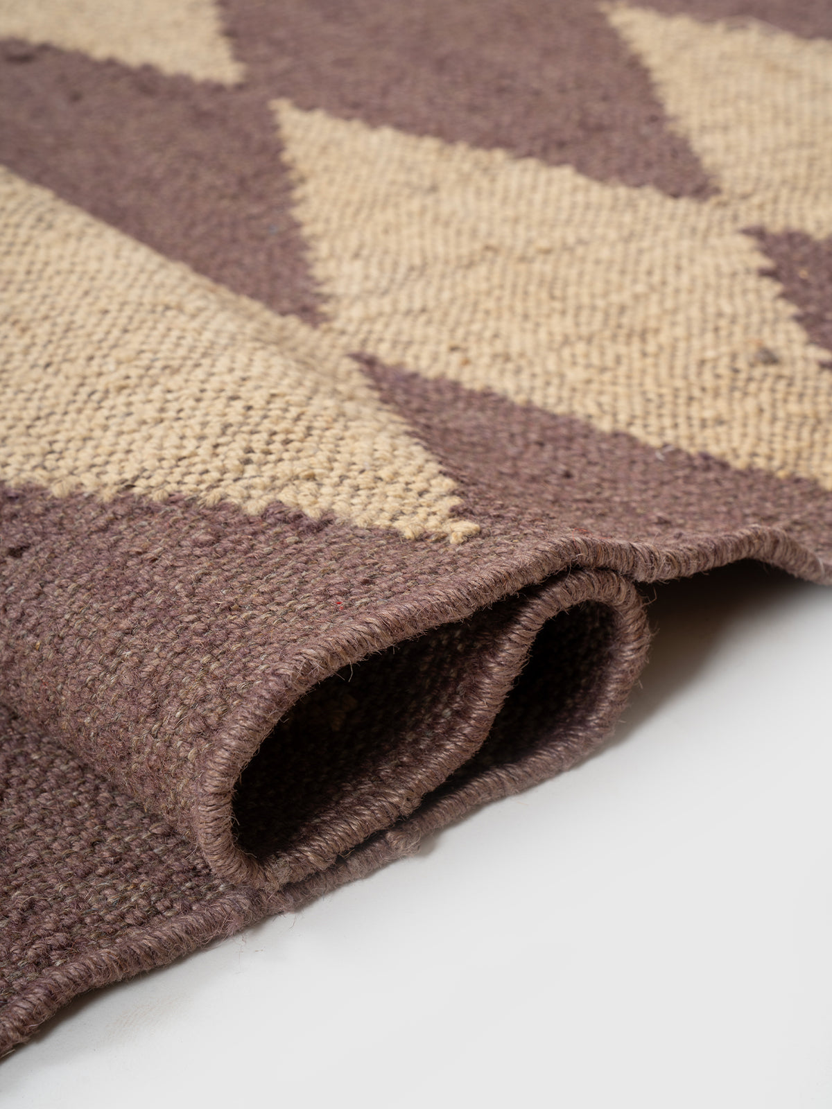 The Ember Star Rug - additional product view showing the wool rug