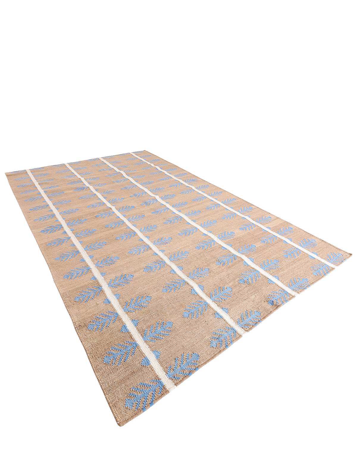 The Ethereal Ferns Rug - additional product view showing the wool rug