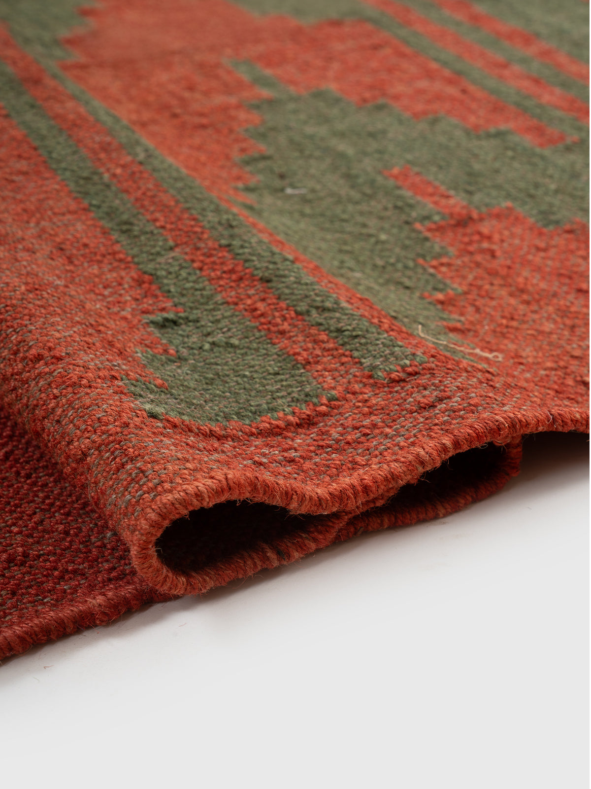 The Grove Wave Rug - additional product view showing the wool rug