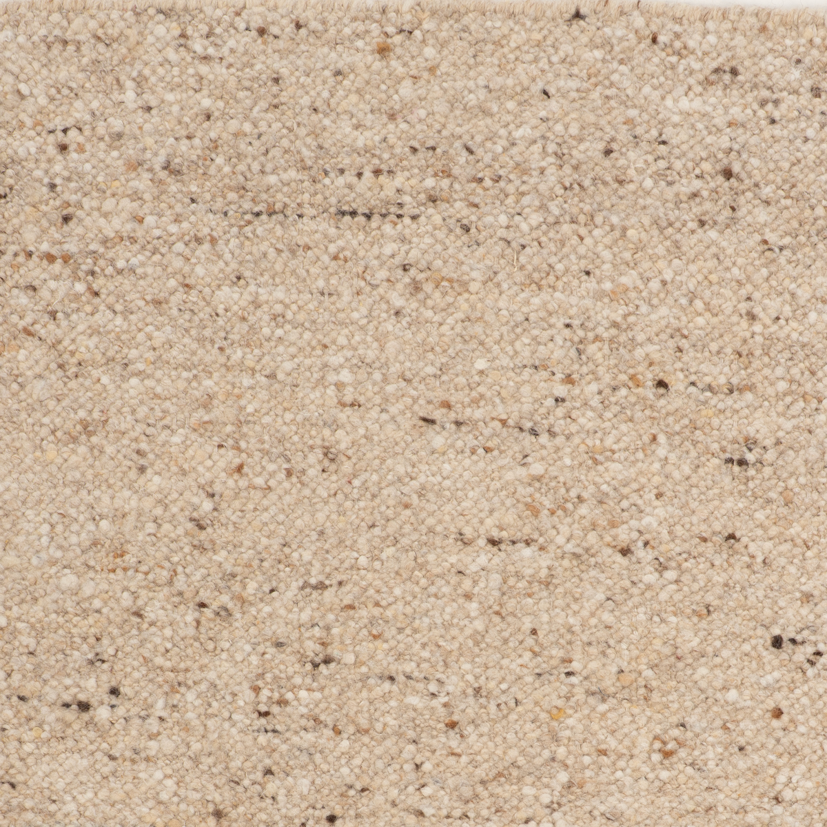 The Natural Heath wool rug in neutral tones
