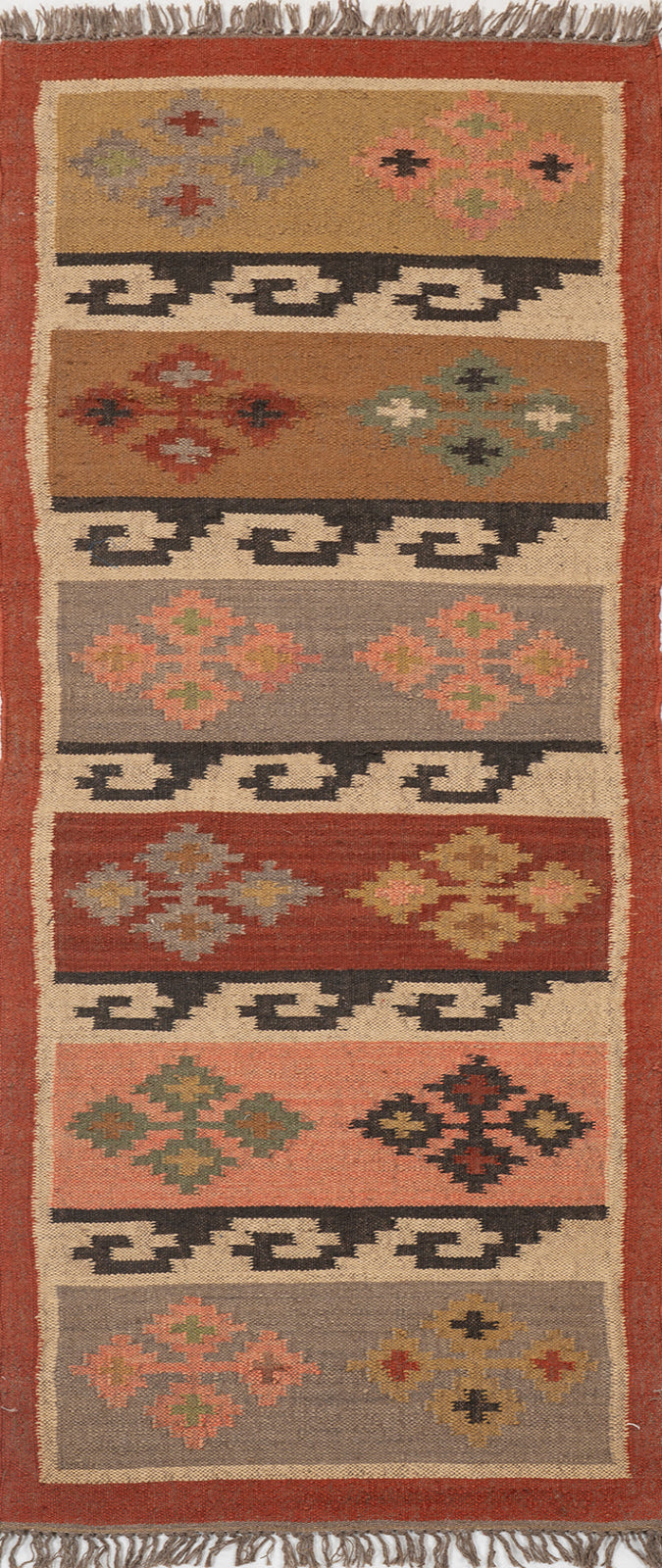 The Tribal Segment Runner in wool