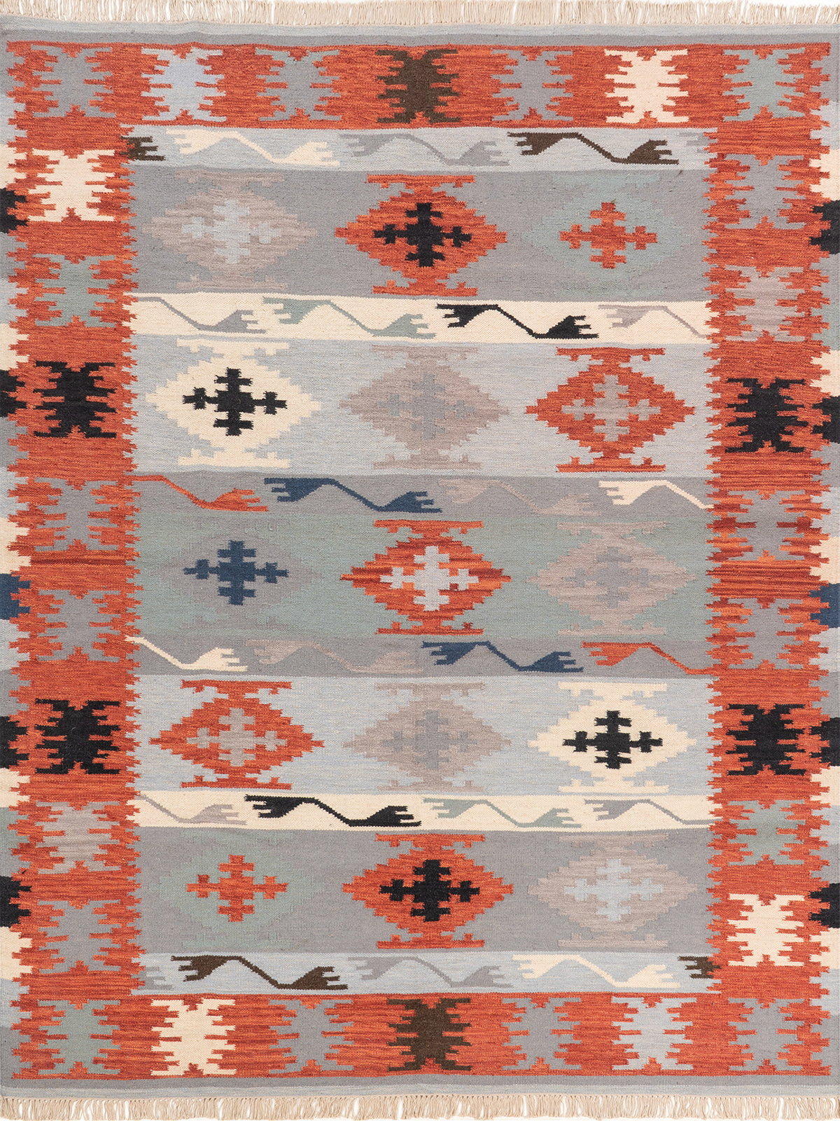 The Warm Stone Rug wool rug in neutral tones