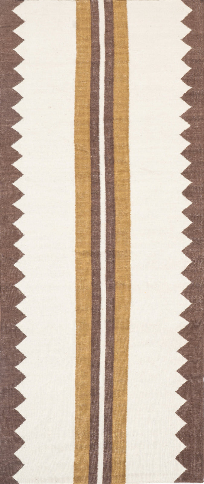 The Zigzag Trail Runner-Pearl in cotton