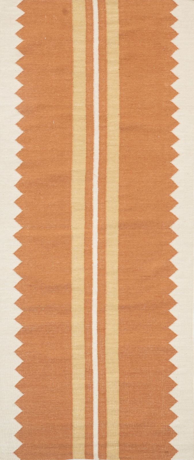 The Zigzag Trail Runner-Rust in cotton