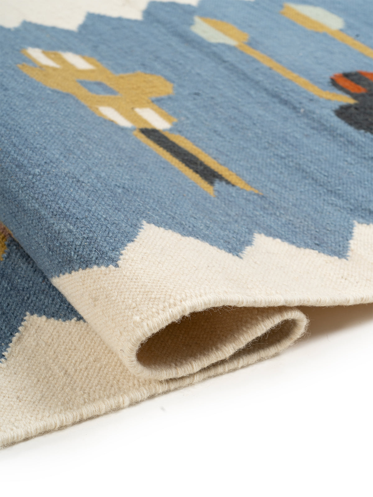 Timberlands Wool Rug - additional product view showing the wool rug