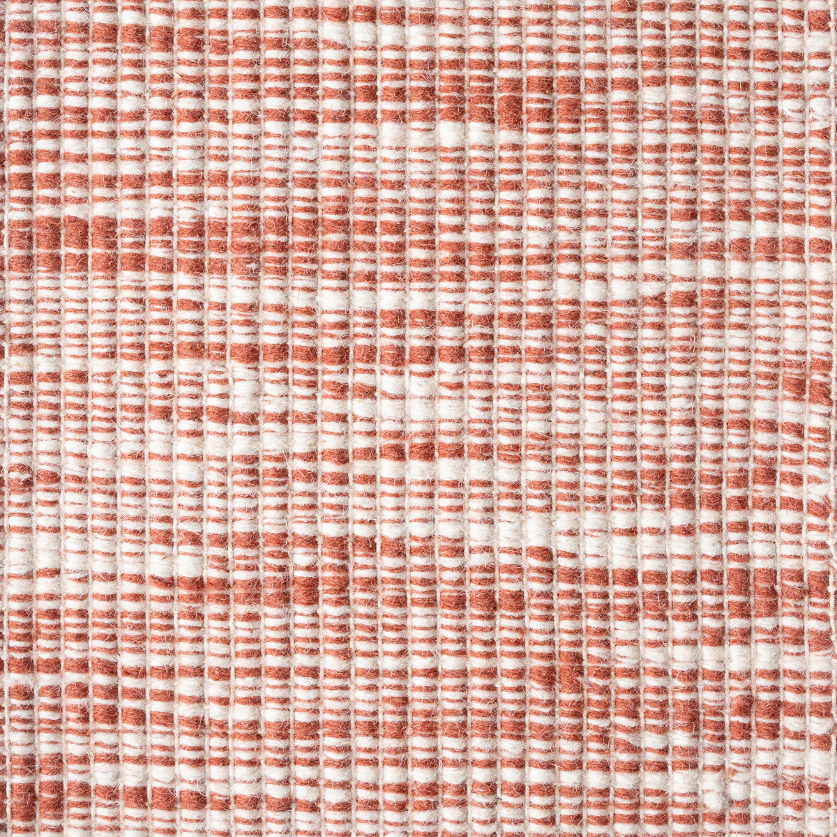 Weaver's Ridge : Canyon Ridge wool rug in brown tones, overhead view