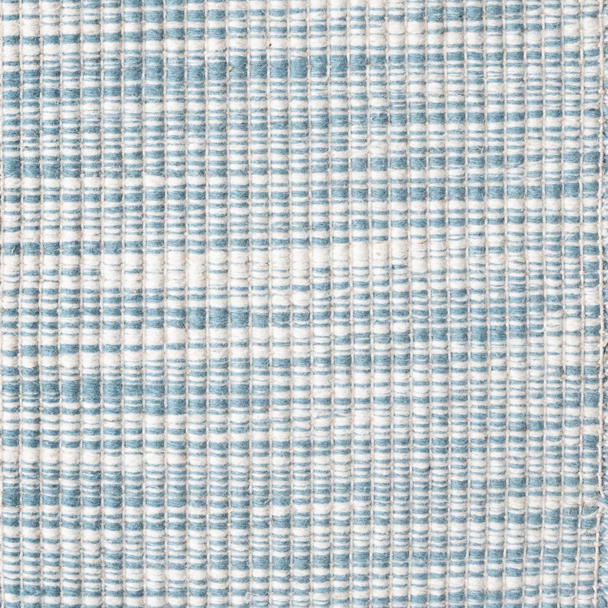 Weaver's Ridge : Glacier Ridge wool rug in grey tones, overhead view