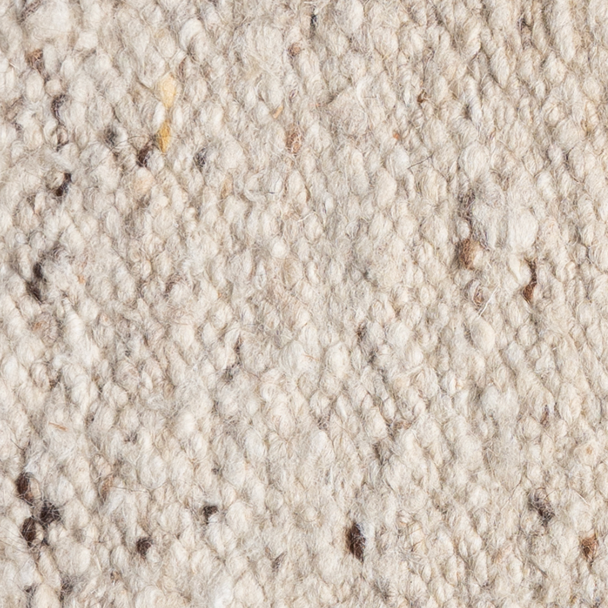 Wool Glen : Pure Highland close-up showing the handcarded wool weave and surface texture