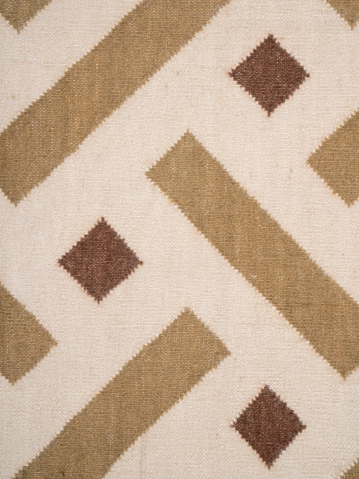 Woven Heritage Wool Rug - additional product view showing the wool rug