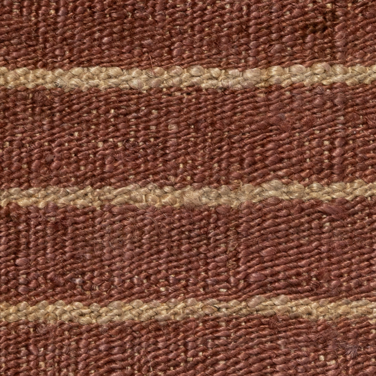 Zar - Carmine close-up showing the wool weave and surface texture