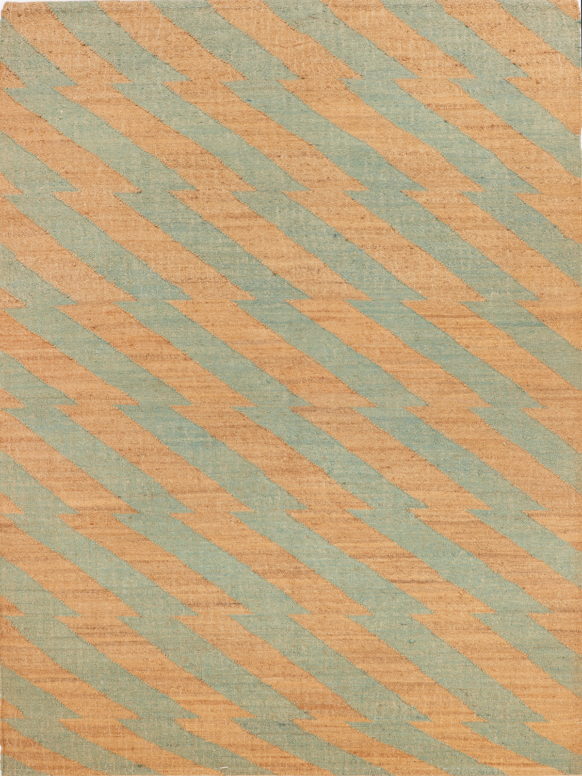 Zigzag Dune Jute Rug jute rug in neutral tones