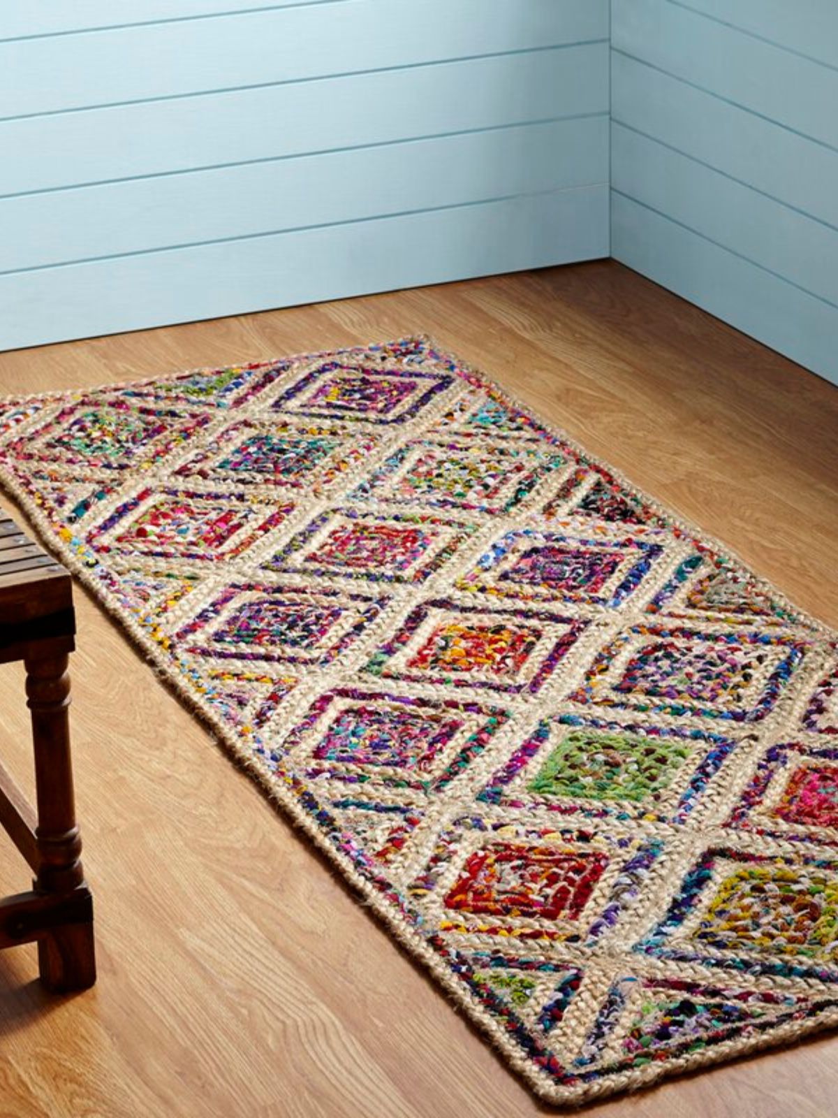 Carnot braided runner rug