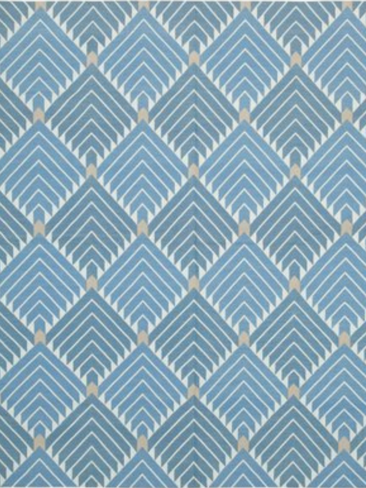 Blue Horizon Arrow Rug