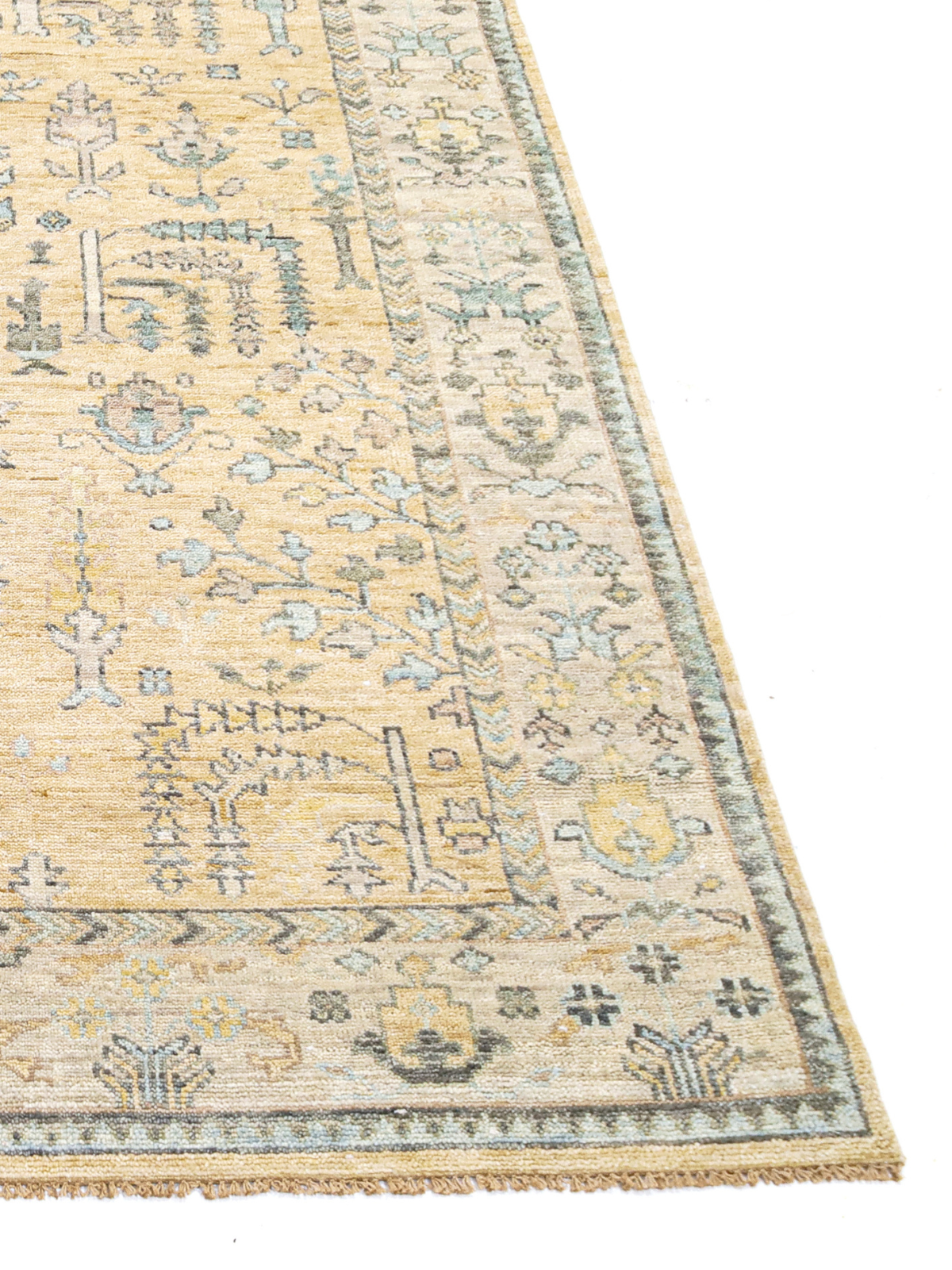 Persian Garden Wool Rug - Sandstone