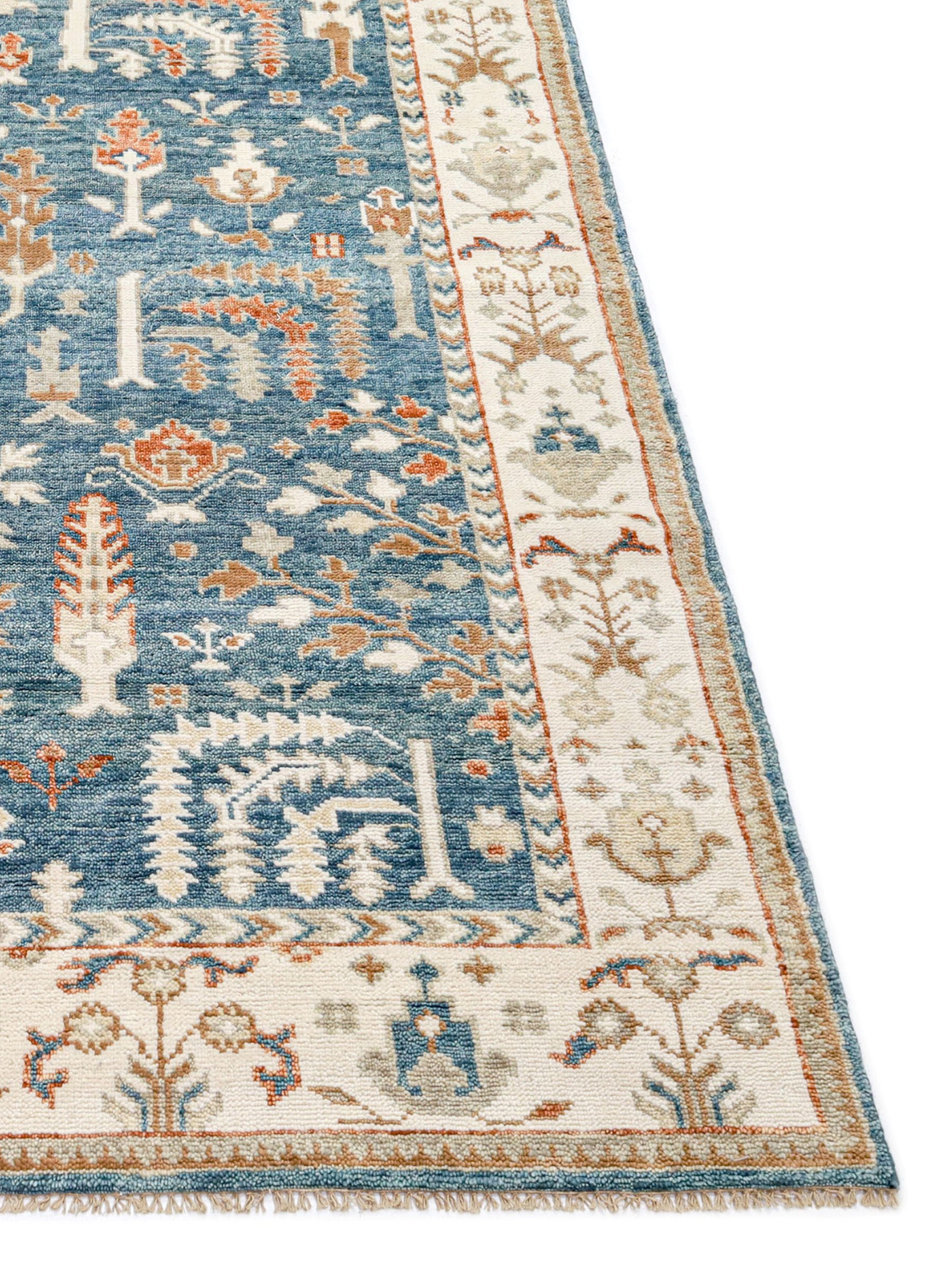 Persian Garden Wool Rug - Royal Lapis