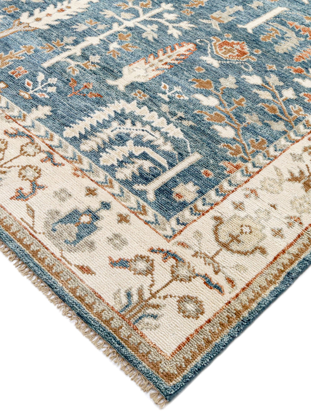 Persian Garden Wool Rug - Royal Lapis