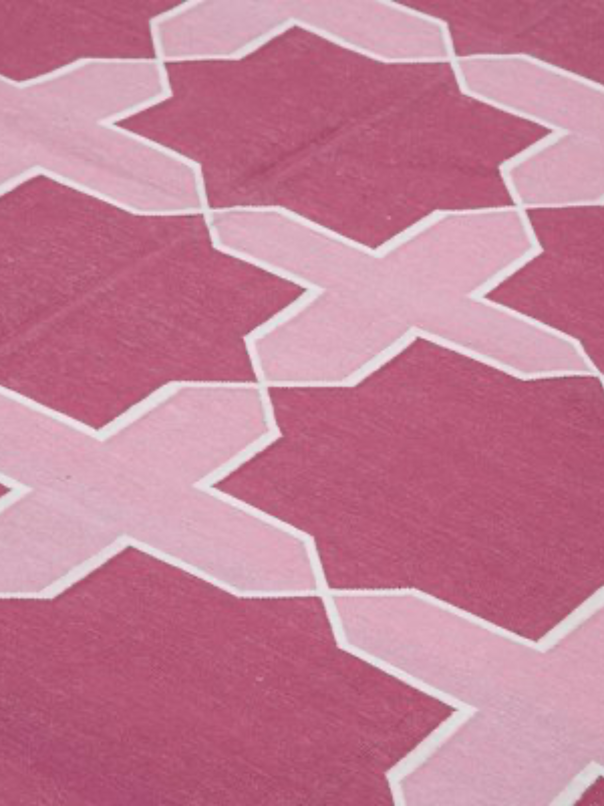 Berry Mosaic Flatweave Rug