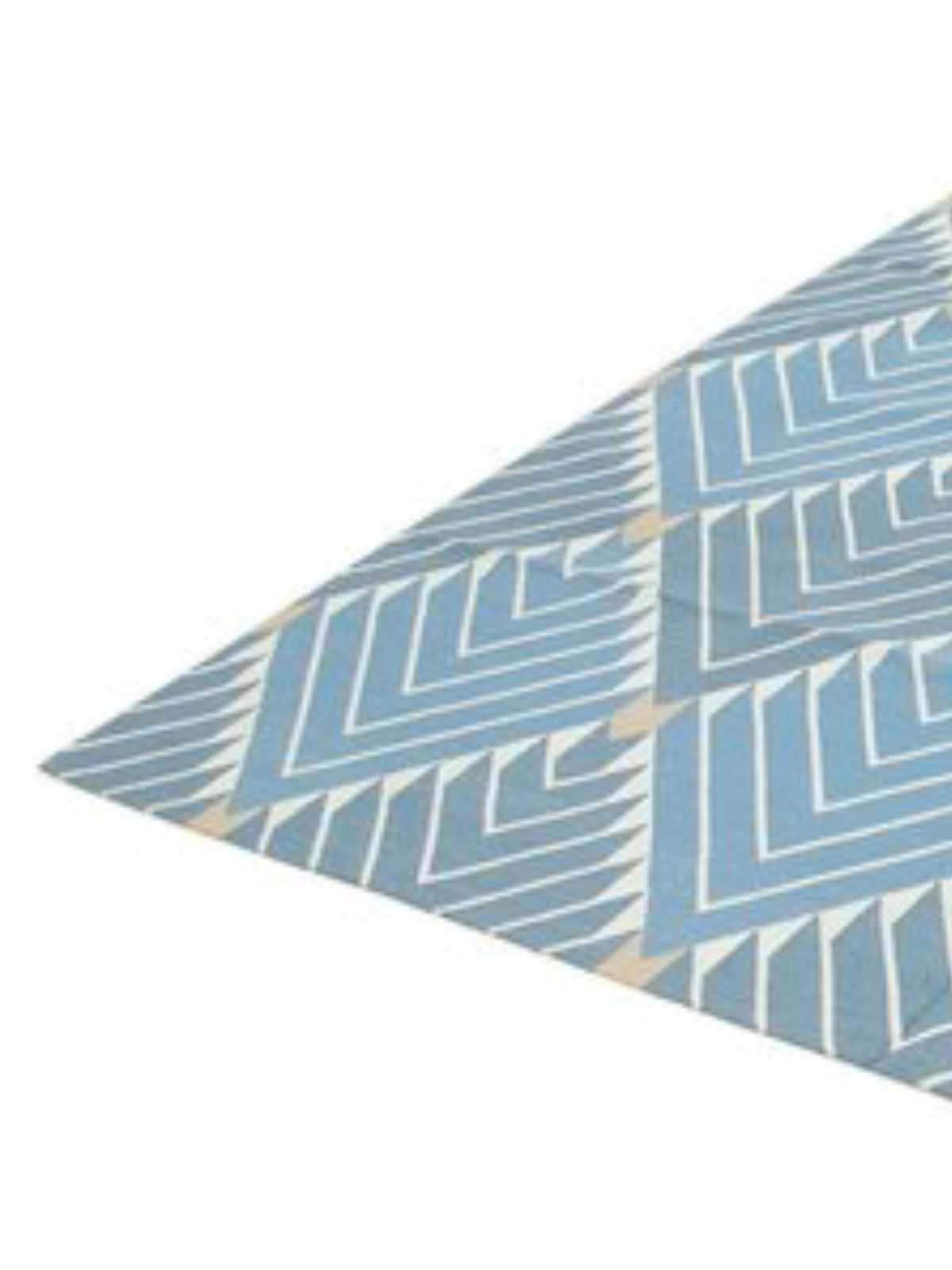 Blue Horizon Arrow Rug