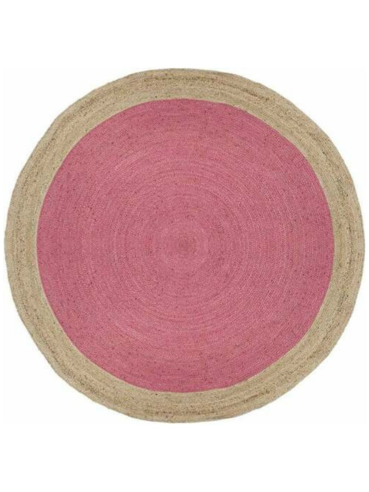 Asmara bordered round rug