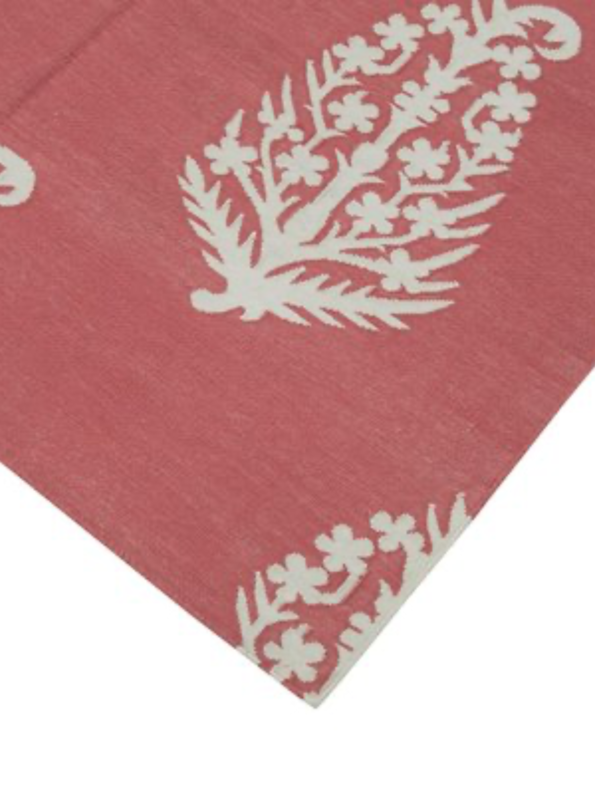 Orchid Elegance Wool Flatweave Rug