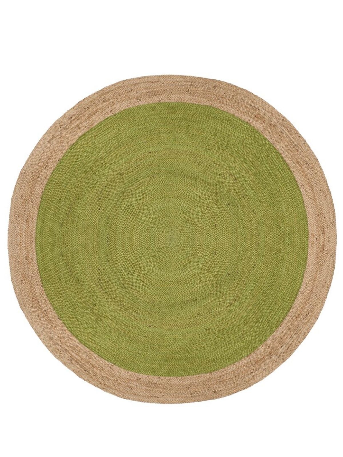 Asmara bordered round rug