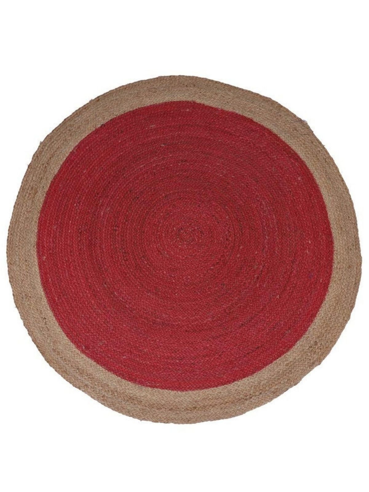 Asmara bordered round rug