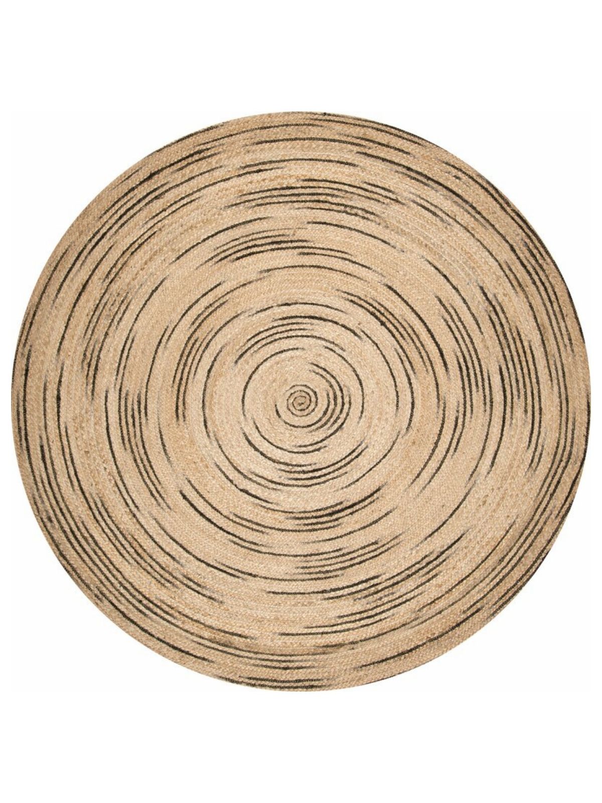 Gafsa round jute rug