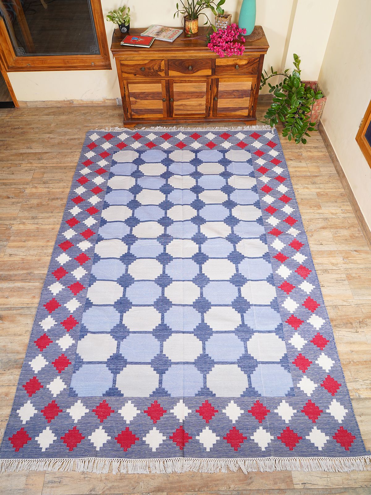 Maritime Melody Flatweave Rug