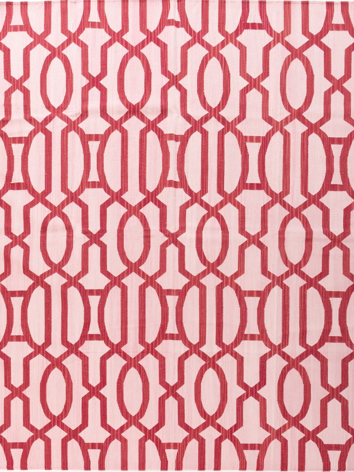 Rosy Maze Crimson Rug