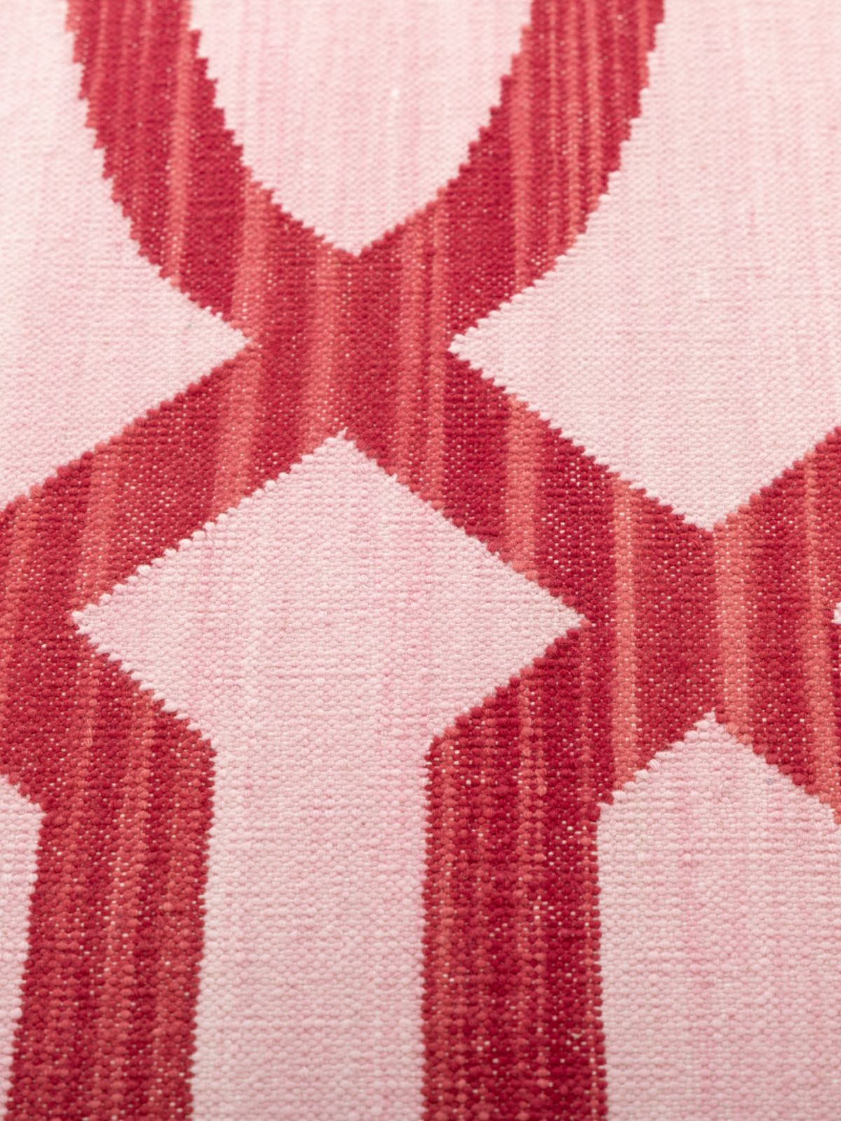 Rosy Maze Crimson Rug