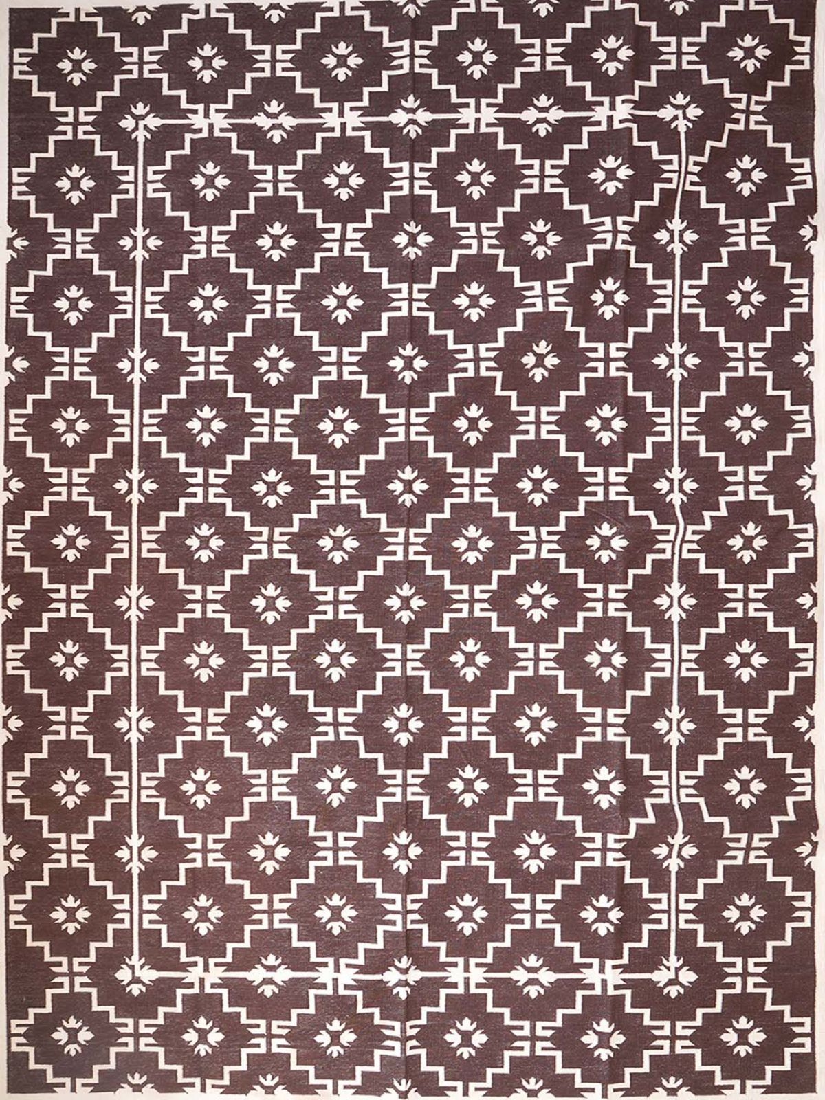 Regal Mocha Flatweave Rug