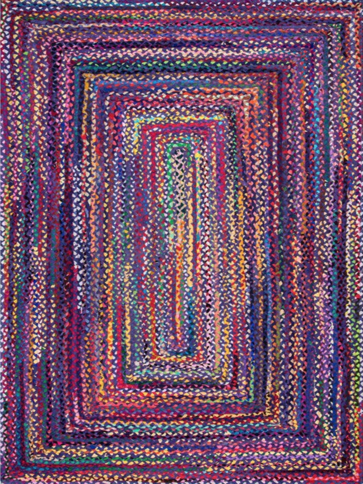 Porto rich braided area rug