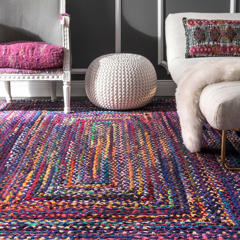 Porto rich braided area rug