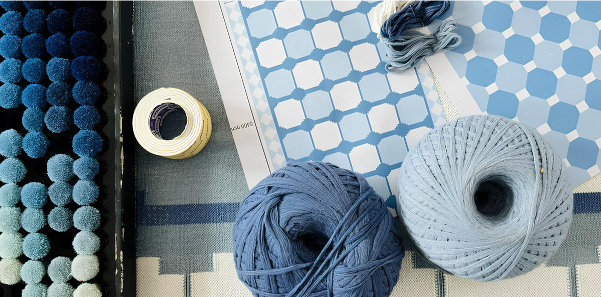 Bespoke custom rug design service for interior designers in London
