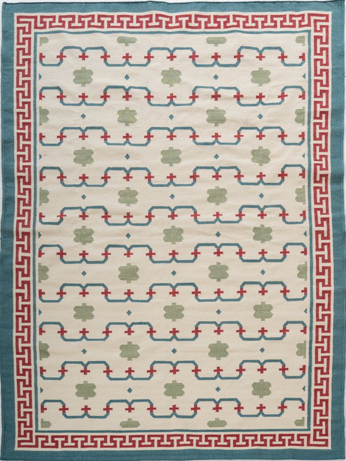 Keyed Rajput Heritage Rug