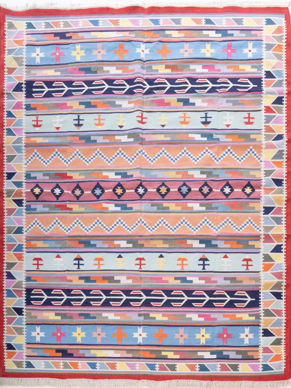 Kutch Desert Sunset Dhurrie Rug