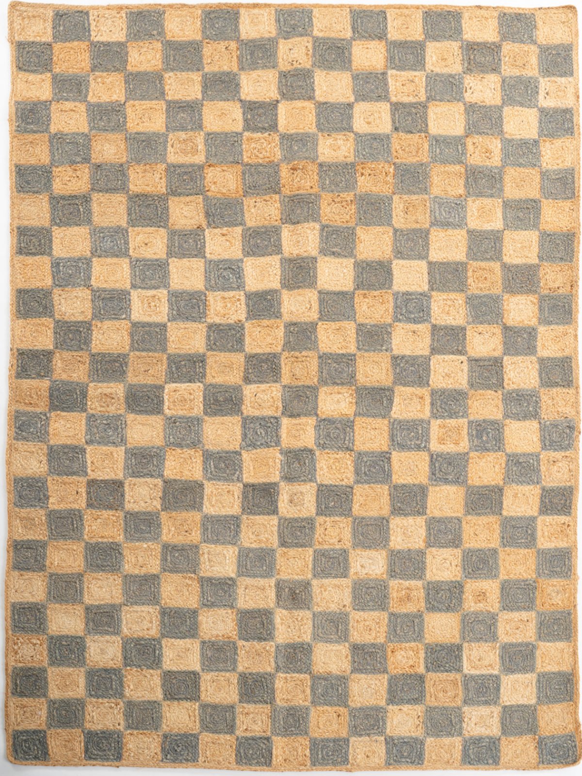 Windsor checkered Jute rug