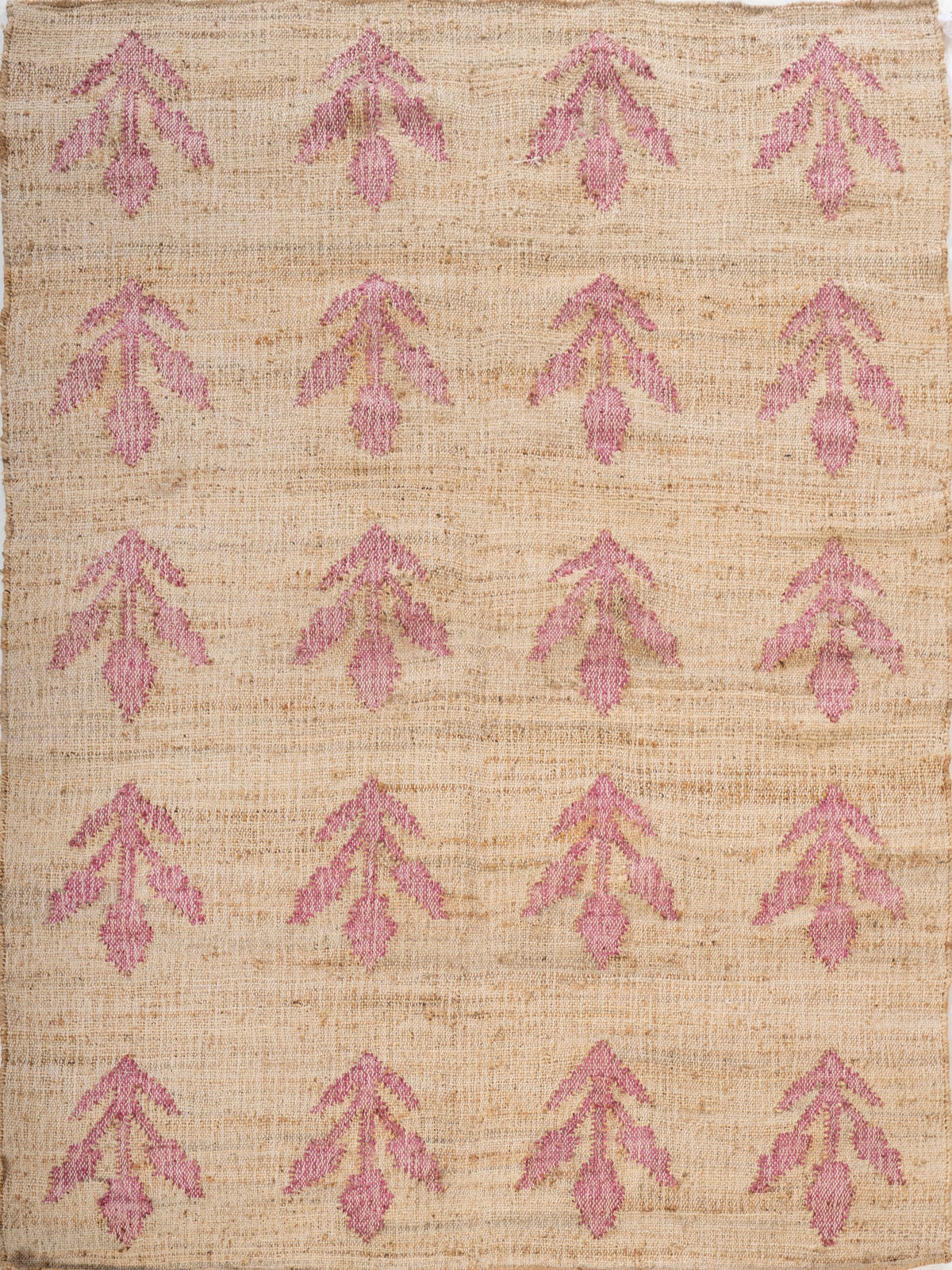 Blush Garden Jute Rug