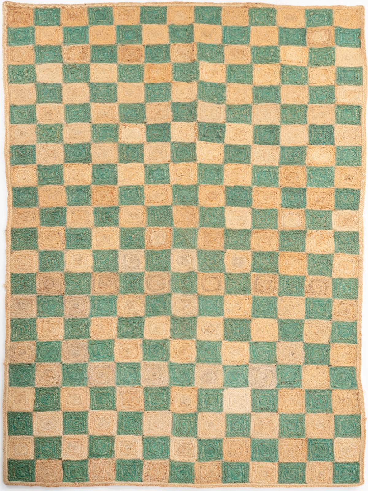 Windsor checkered Jute rug