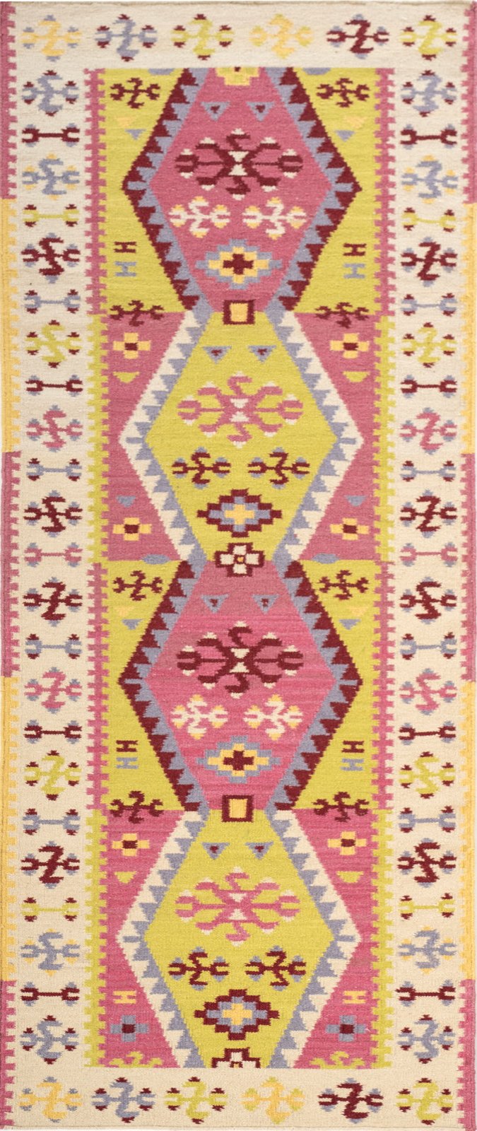 Alwar Blossom Wool Runner