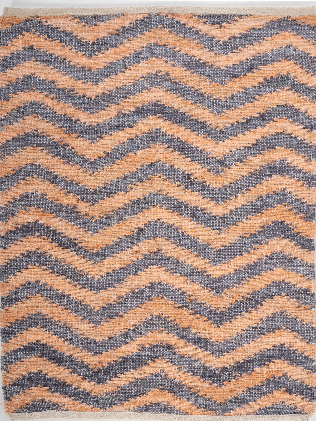 Tangerine Twilight Chevron Rug