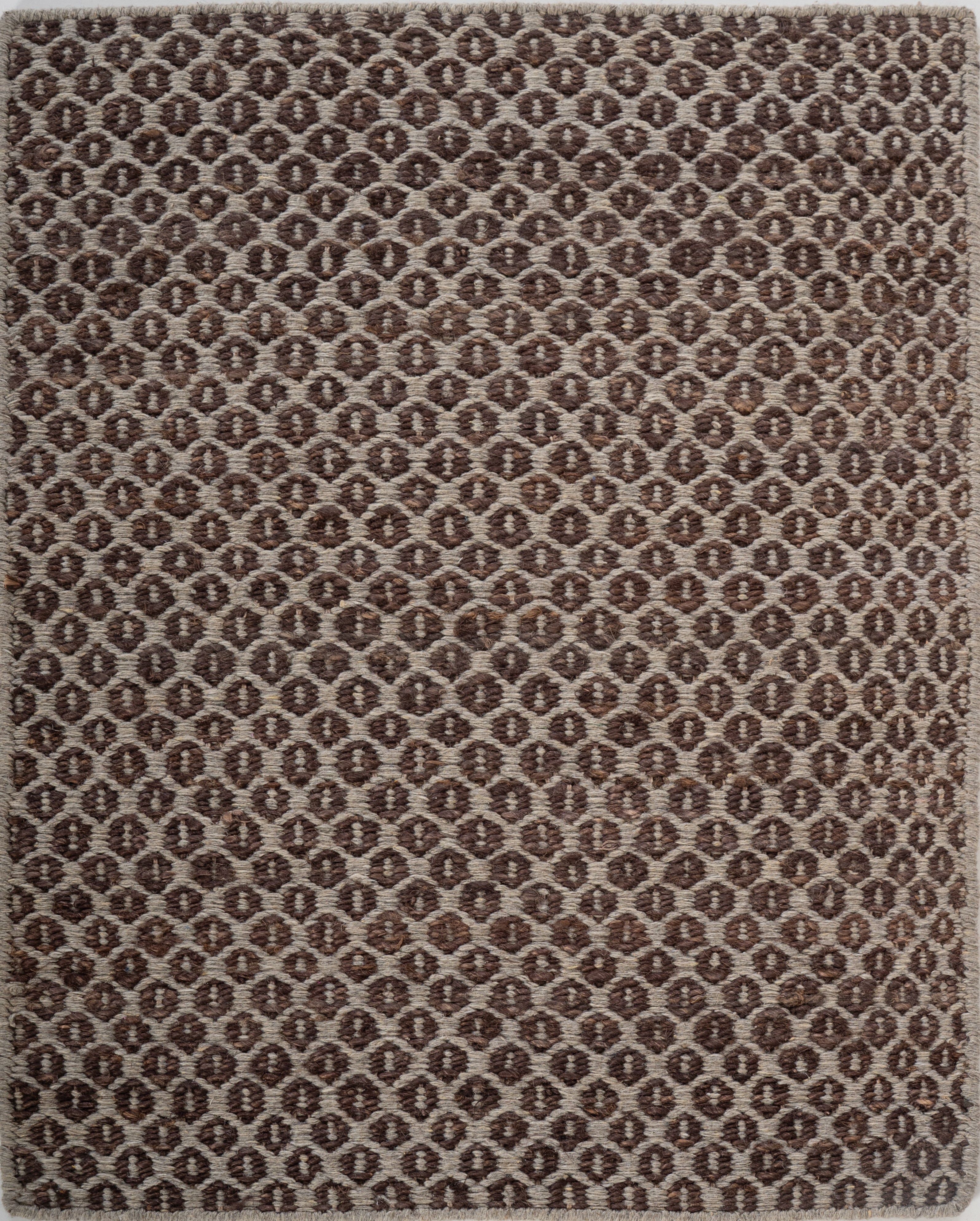 Earthstone Patterned Wool Rug