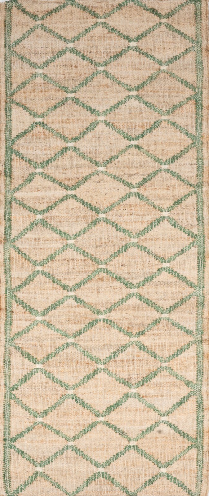 Cairo Artisanal Jute-Cotton Runner