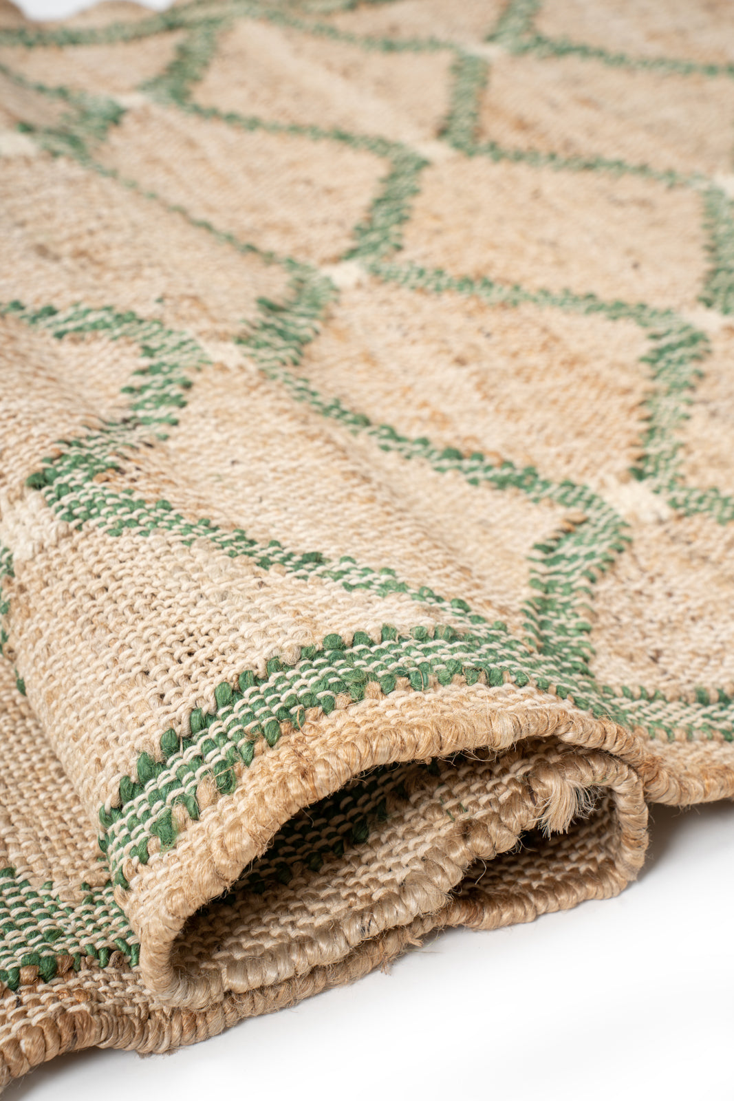 Cairo Artisanal Jute-Cotton Runner