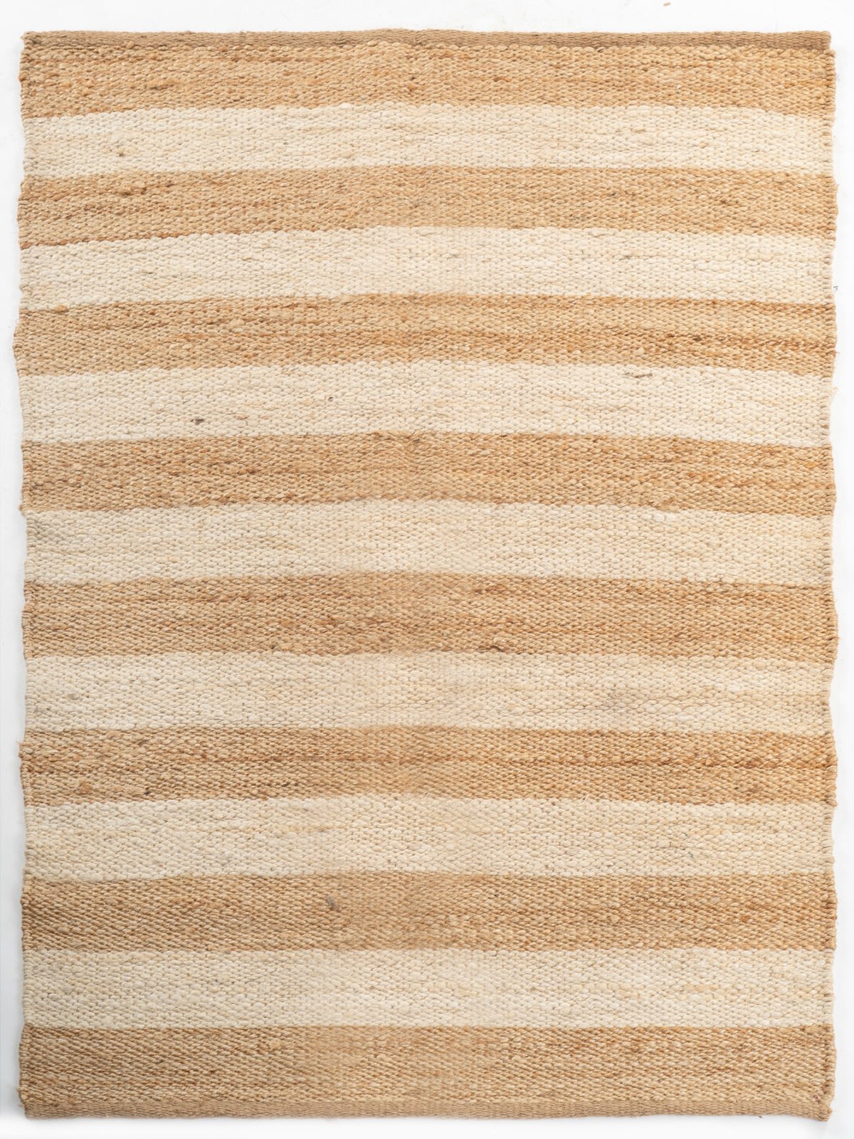 Rasht striped Hemp rug