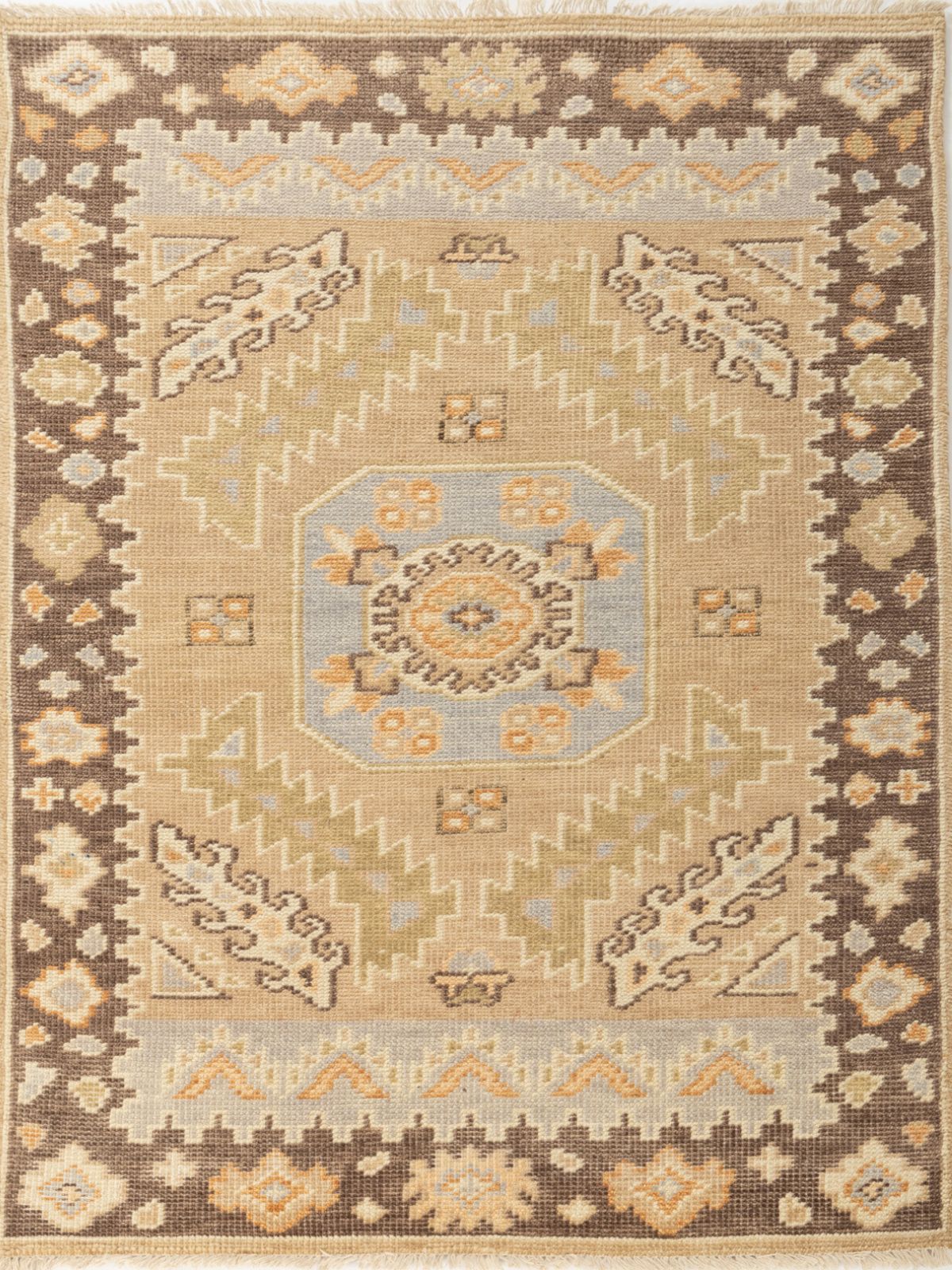 Earthy Mirage Oushak Rug