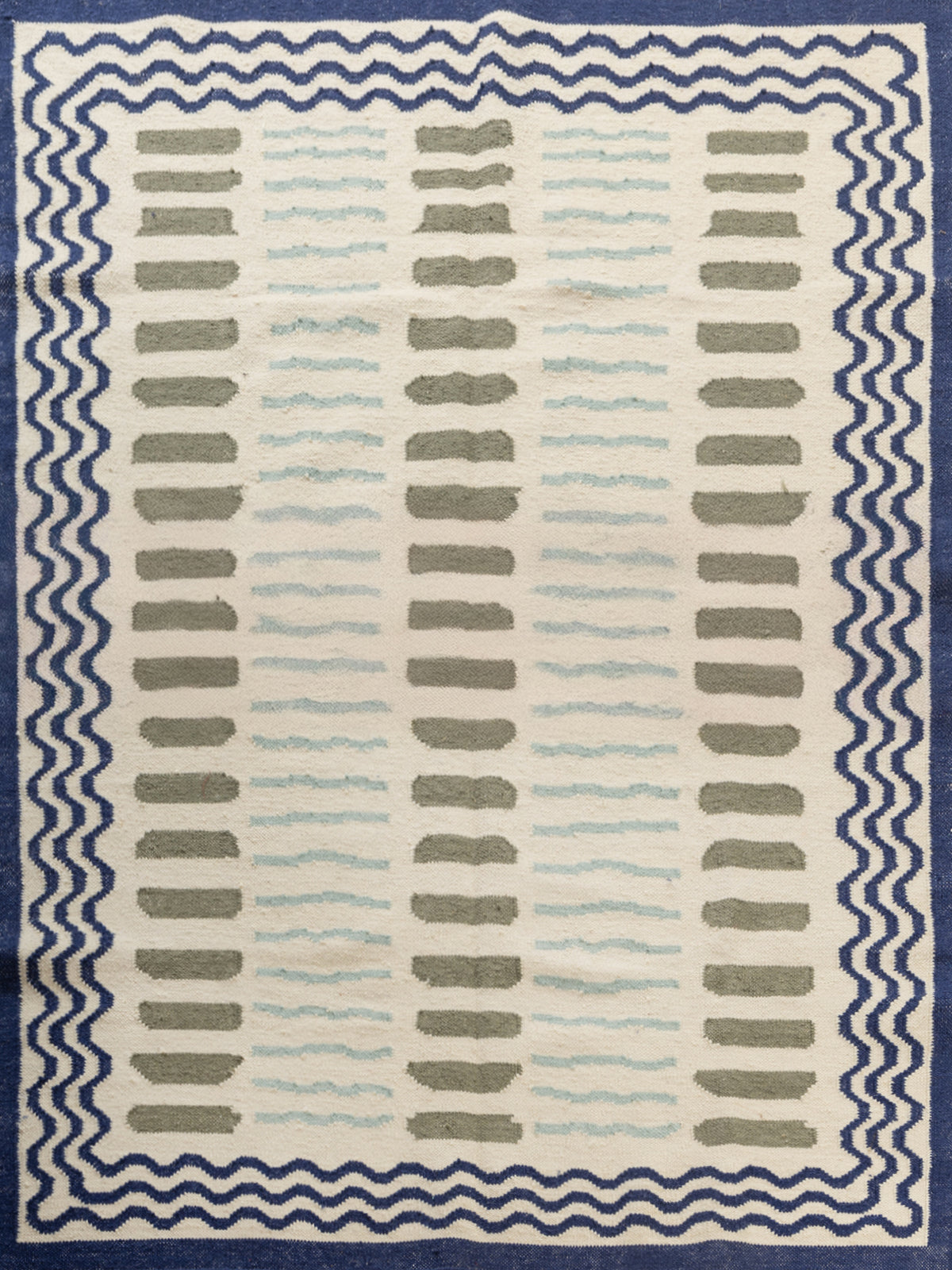 Tide and Terrain Wool Rug