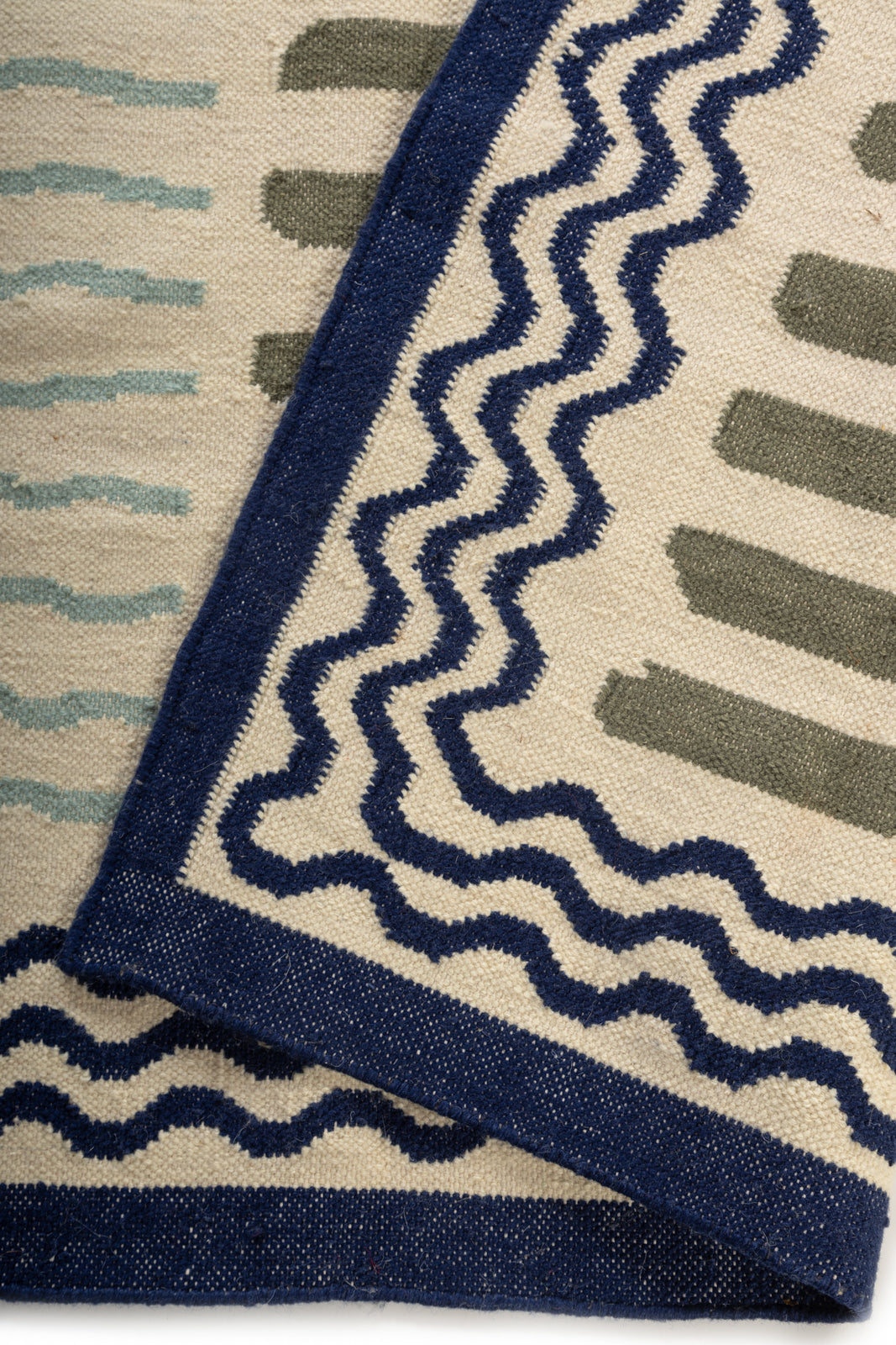 Tide and Terrain Wool Rug