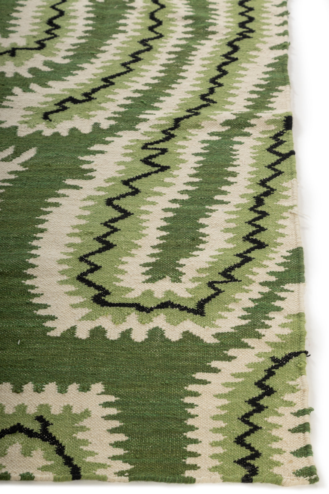 Meadow Maze Wool Flatweave